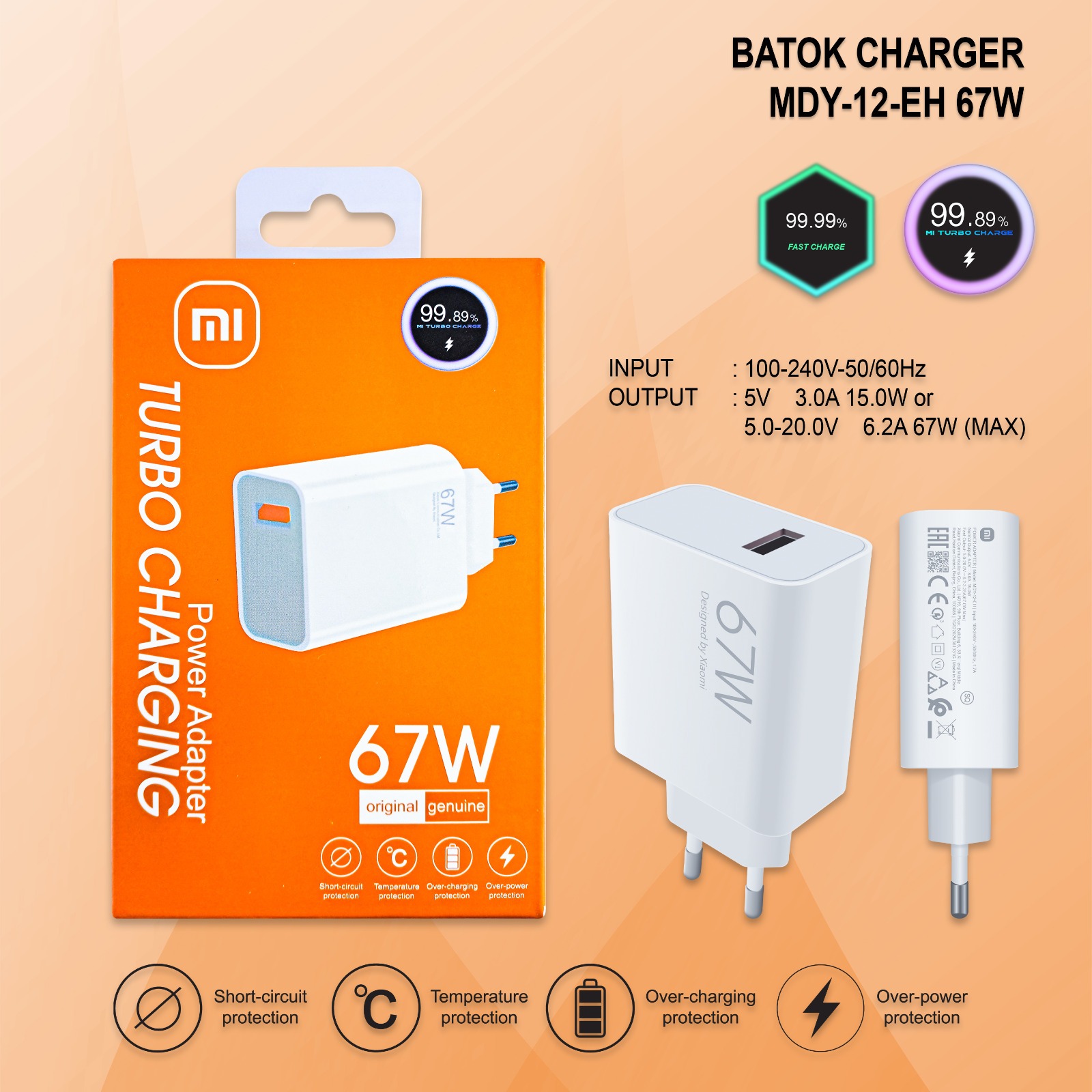 PP IMPORT BATOK SQ MDY-12-EH XIAOMI 67W