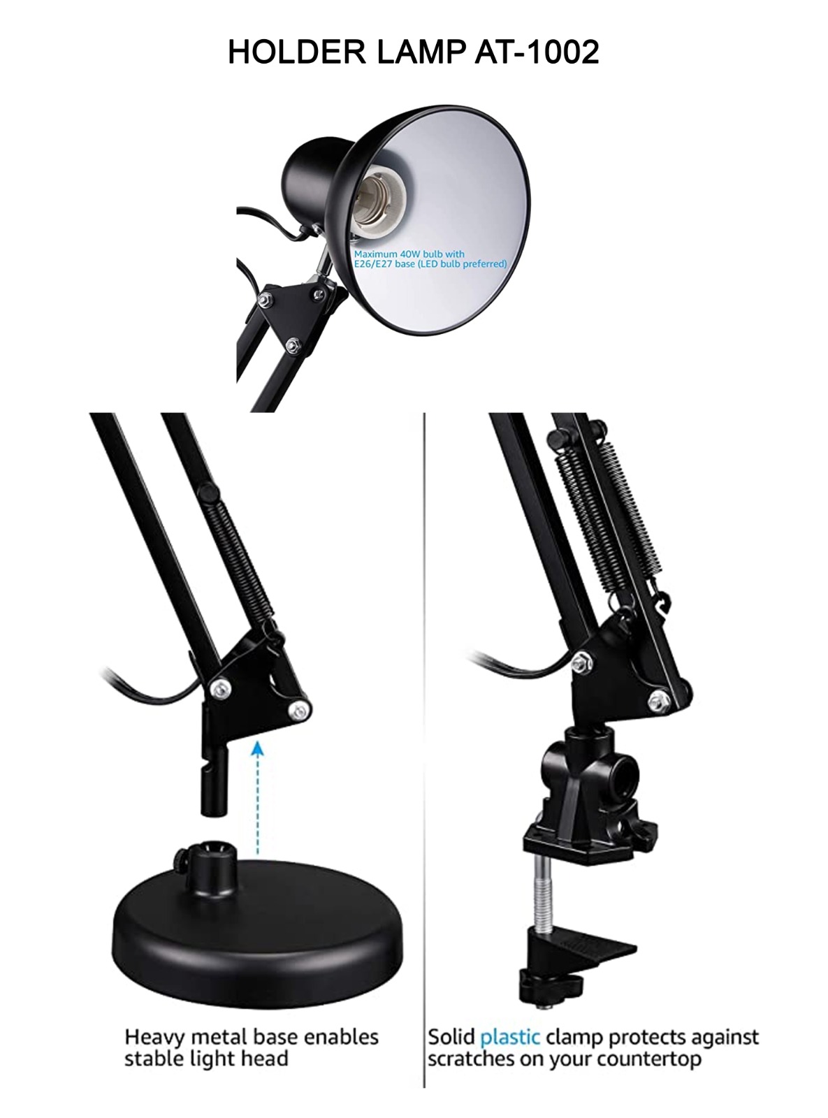 HOLDER LAMPU AT-1002