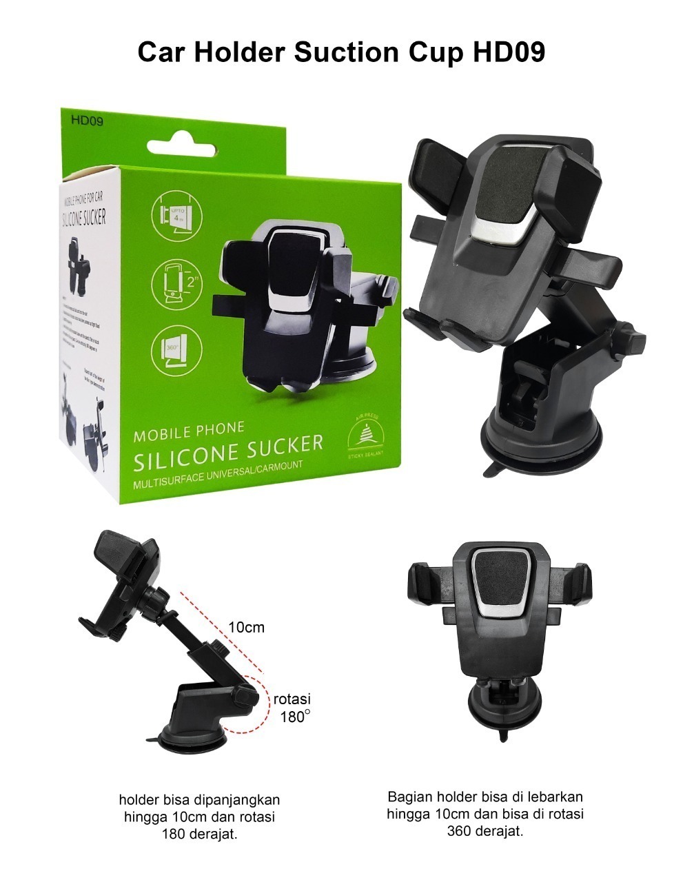 PP CAR HOLDER HD09