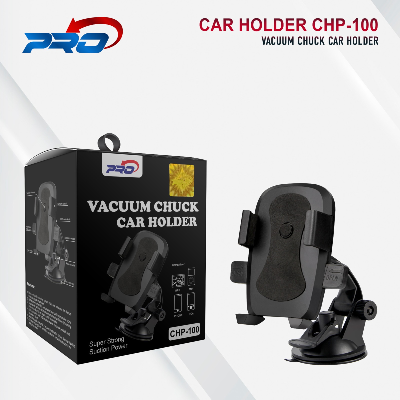 CAR HOLDER PRO CHP-100