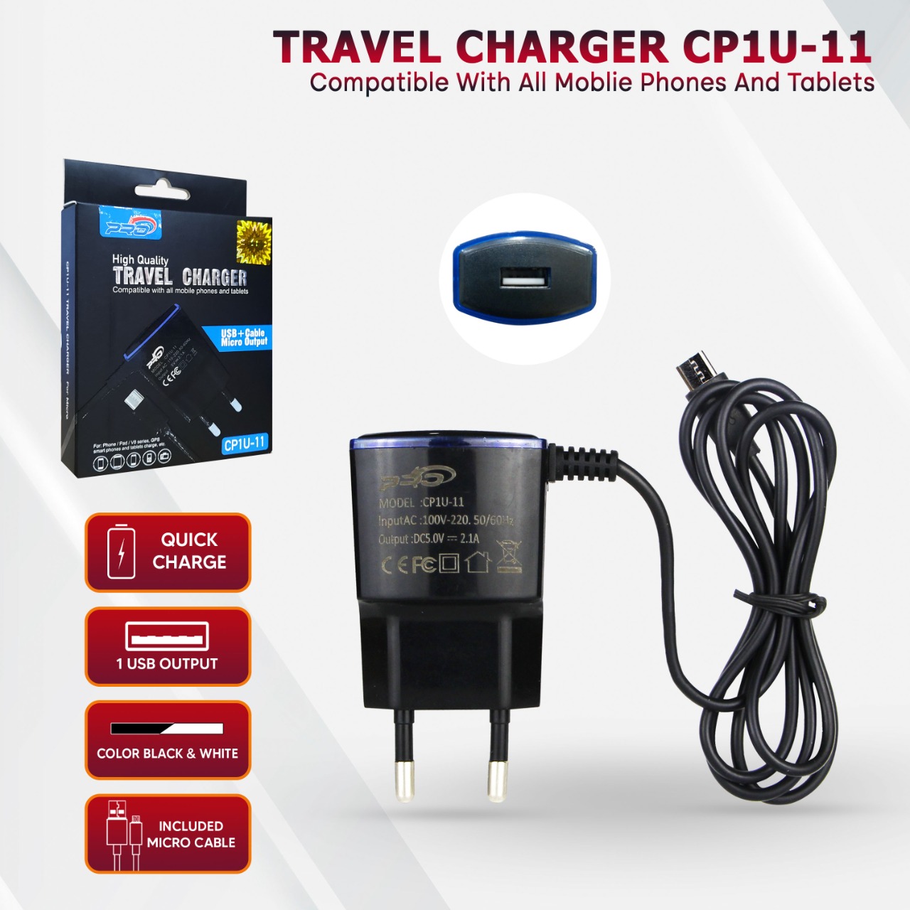 PP TC PRO CP1U-11 +KBL V8 BLACK