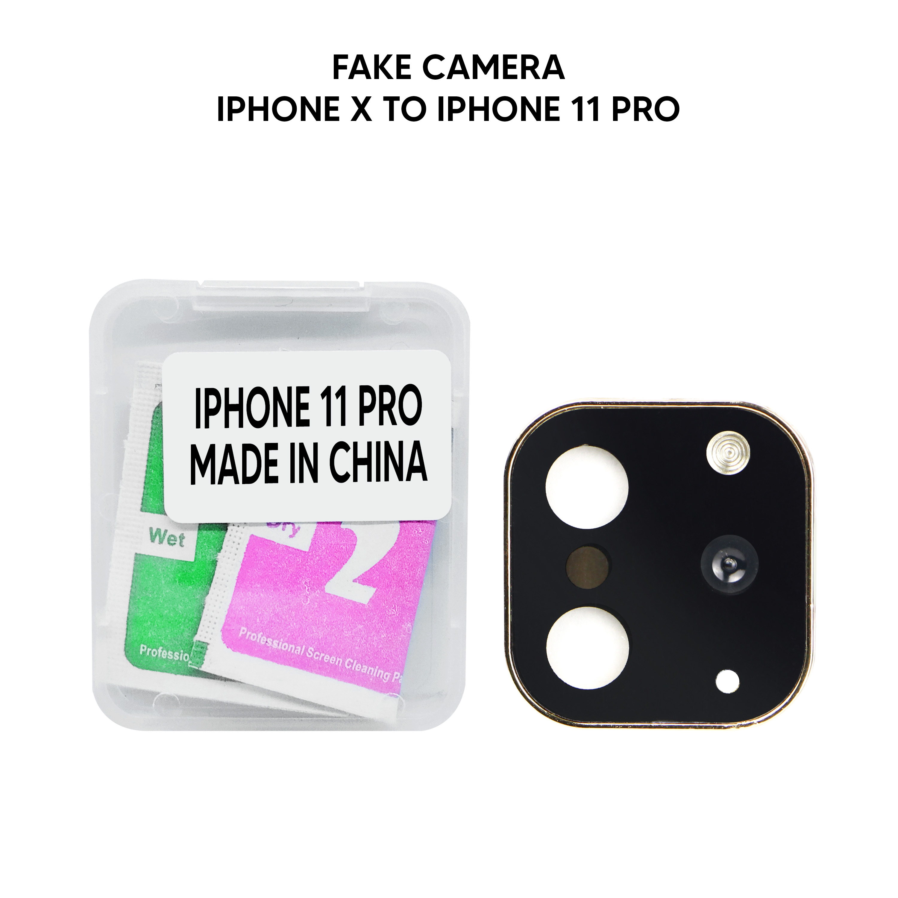 FAKE CAMERA IPHONE X TO IPHONE 11 PRO