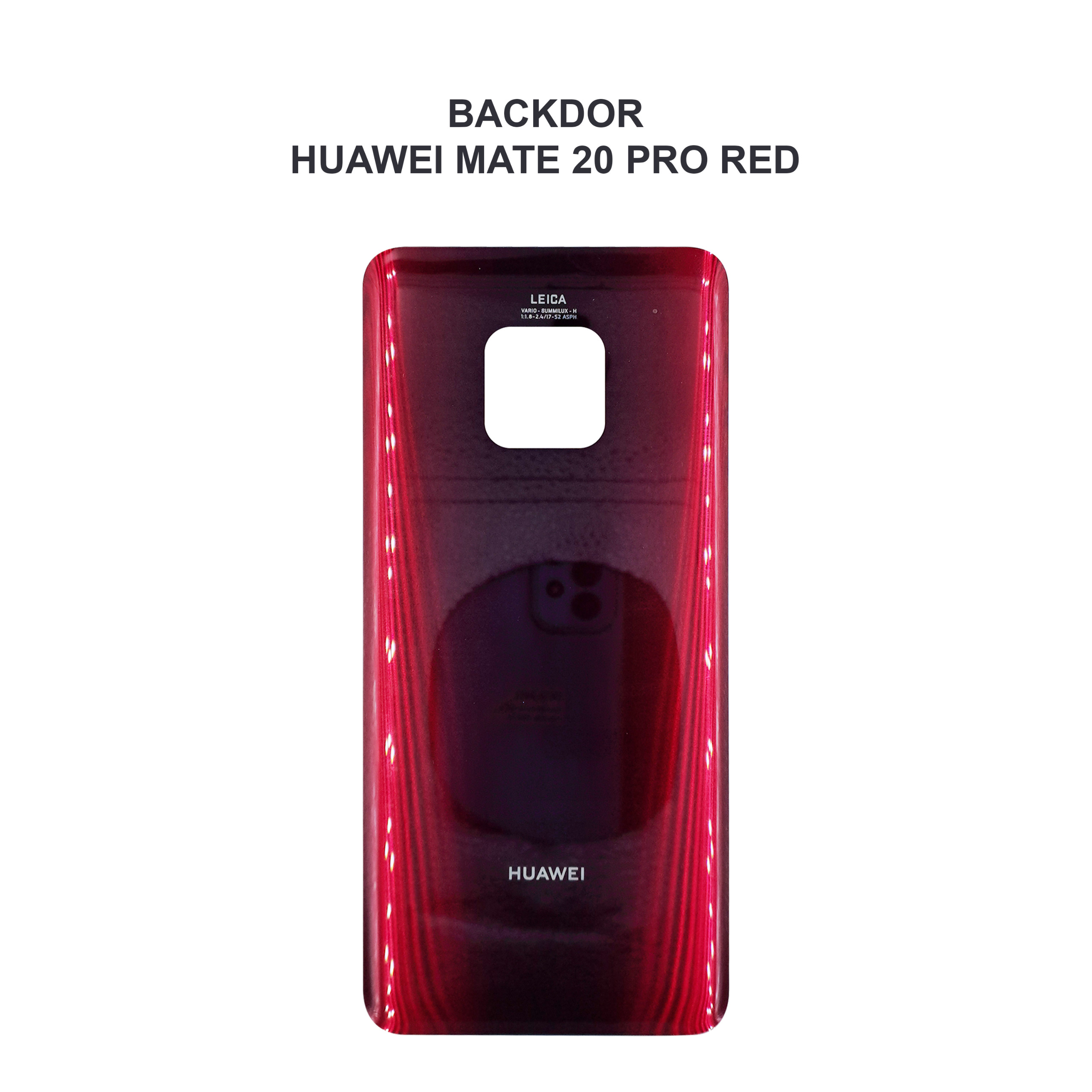 BACKDOOR HUAWEI MATE 20 PRO 2018 RED