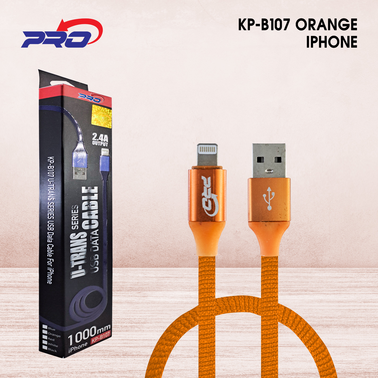 PP KD PRO IPHONE KP-B107 ORANGE