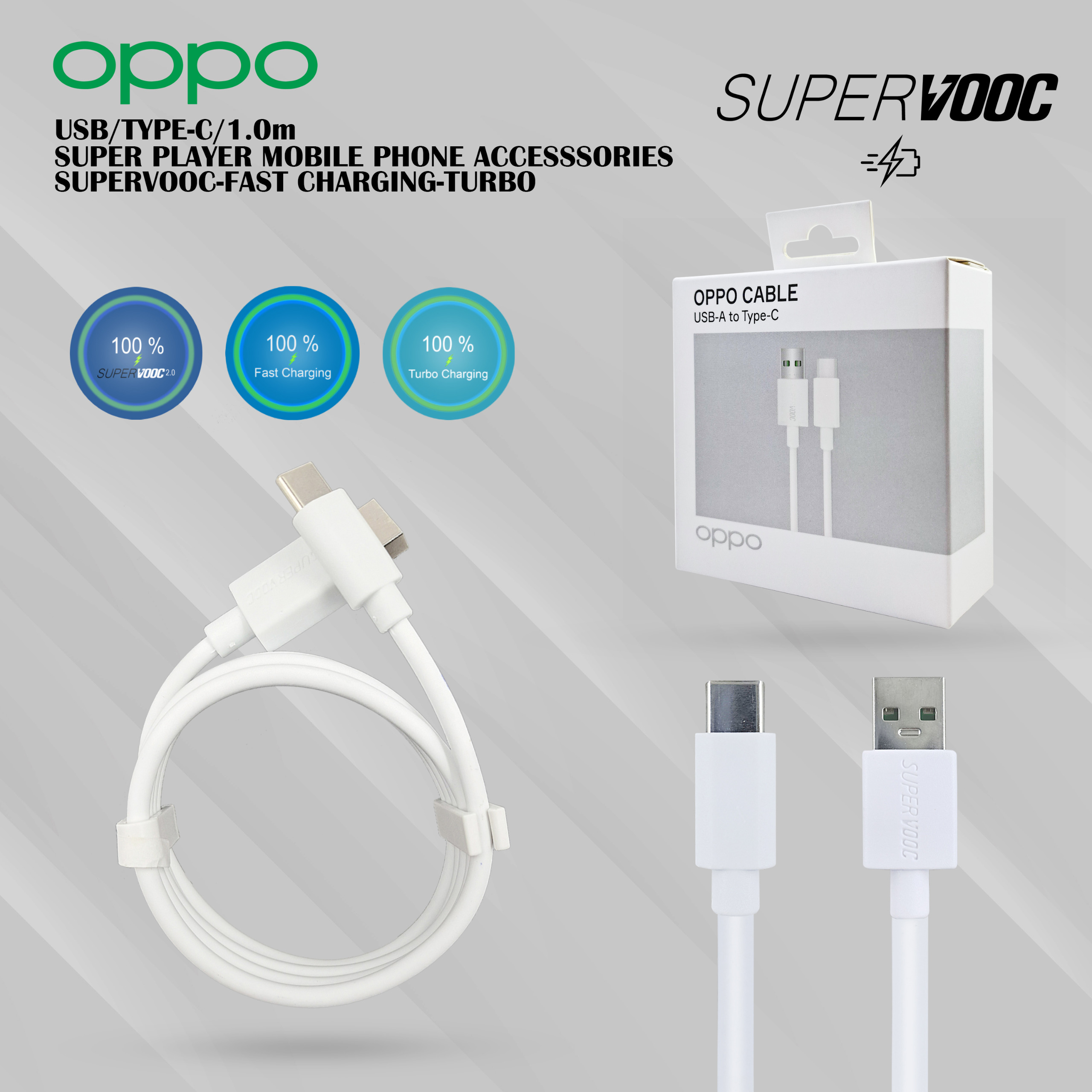 PP IMPORT KD 99 OPPO RENO8 SUPER VOOC TYPE-C